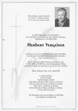 Vergeiner  Herbert G