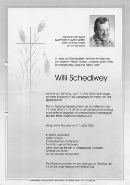 Schediwey Willi G