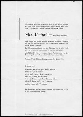 Karbacher Max G 1