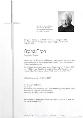 Aron Franz G