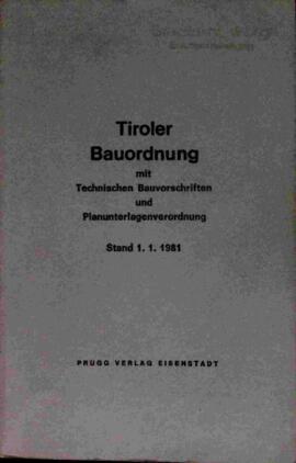 Tiroler Bauordnung