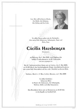 Hausberger Cäcilia G