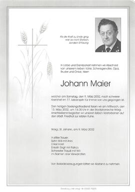 Maier Johann G