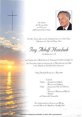 Hoschek Adolf Ing. G
