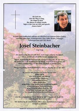 Steinbacher Josef G