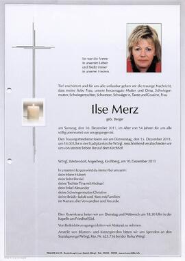 Merz Ilse geb. Berger G