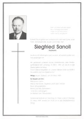 Sanoll Siegfried G
