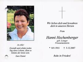 Hechenberger Hanni geb. Loinger