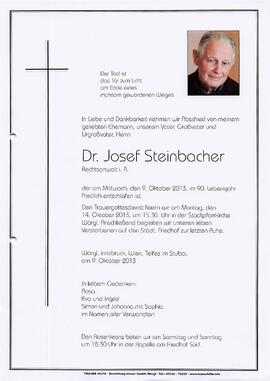 Steinbacher Josef Dr. G