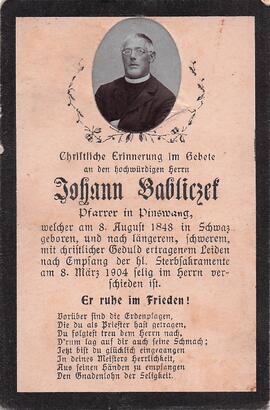 Babliczek Johann