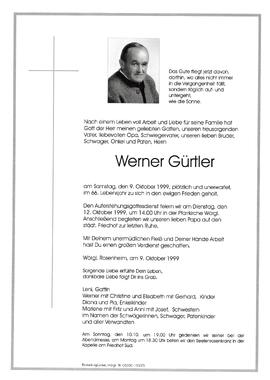 Gürtler Werner G