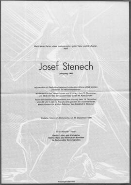 Stenech Josef G