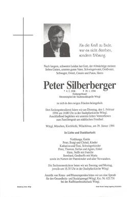 Silberberger Peter G