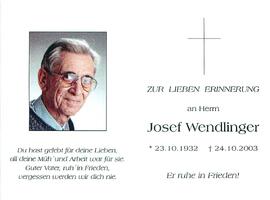 Wendlinger Josef