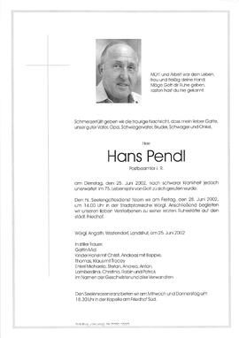 Pendl Hans G