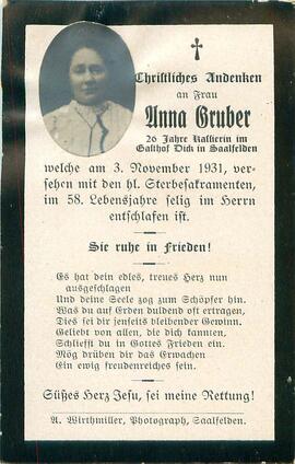 Gruber Anna 1931