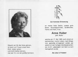 Huber Anna geb. Bojko