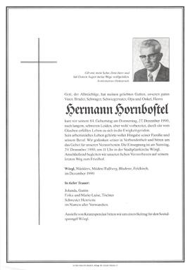 Hornbostel Hermann G