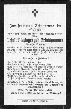 Biezinger Ursula geb. Grindhammer