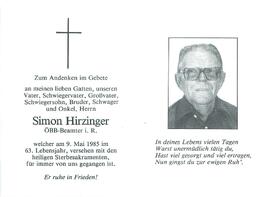 Hirzinger Simon