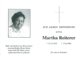 Reiterer Martha