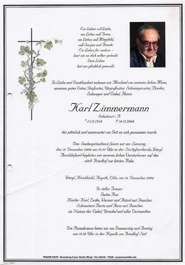 Zimmermann Karl G