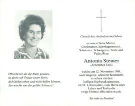 Steiner Antonia