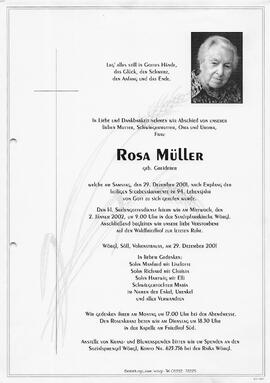 Müller Rosa geb. Greiderer G