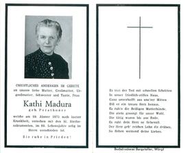 Madura Kathi geb. Perathoner
