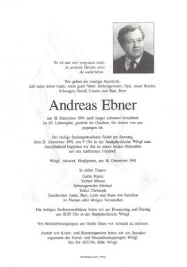 Ebner Andreas G