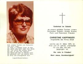 Kapfinger Christine