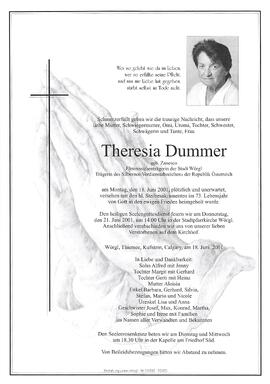 Dummer Theresia geb. Zanesco G