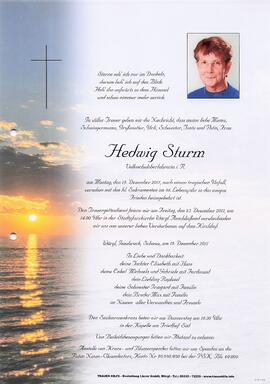 Sturm Hedwig G