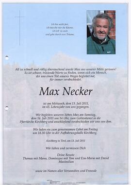 Necker Max G