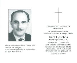 Hoschna Karl