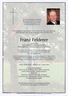 Felderer Franz G