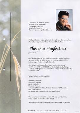 Hagleitner Theresia geb. Lahner G