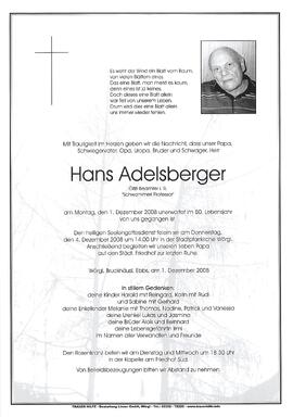 Adelsberger Hans G
