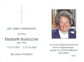 Buelacher Elisabeth geb. Anker