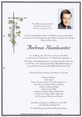 Haselwanter Andreas G