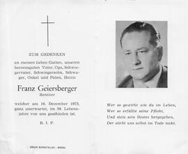 Geiersberger Franz