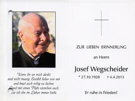 Wegscheider Josef