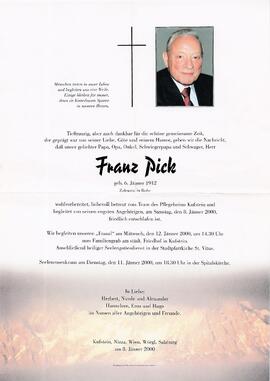 Pick Franz G