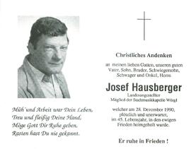 Hausberger Josef