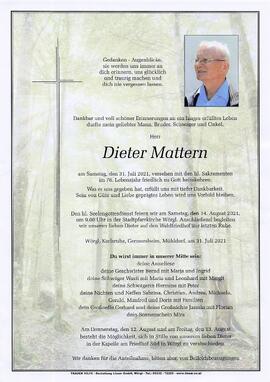 Mattern Dieter G