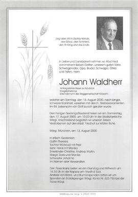 Waldherr Johann G