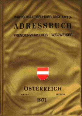 Wirtschaftsführer und Amts- Adressbuch Fremdenverkehr - Wegweiser