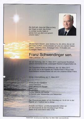 Schwendinger Franz sen. G