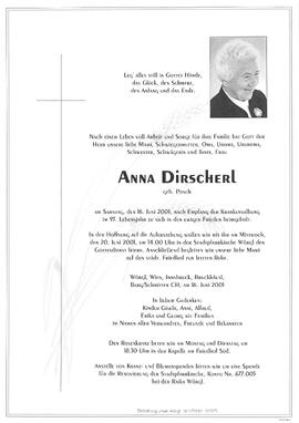 Dirscherl Anna geb. Posch G