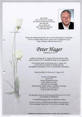 Hager Peter G